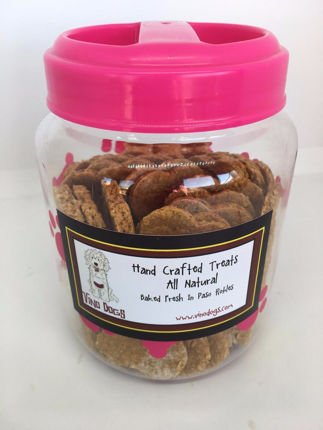 Pumpkin, Peanut Butter and Gluten Free Oats all Natural Dog Treats Baked Daily in the Santa Cruz Mountains, CA USA, Great Gift for Dog Birthday or Get Well for a Sick Dog